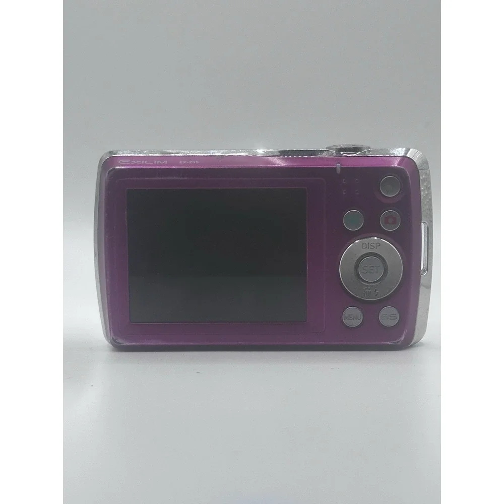 Casio Exilim EX-Z35 12.1MP Pink Digital Camera 3x Zoom Untested For Parts/Repair